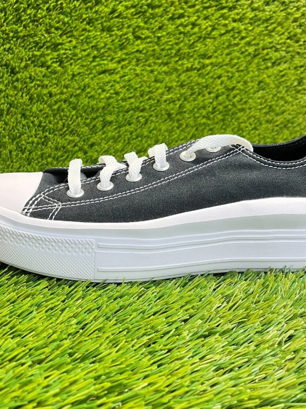 Converse Chuck Taylor All Star Move Womens Size 10.5 Athletic Shoes Sneakers - Picture 3 of 10